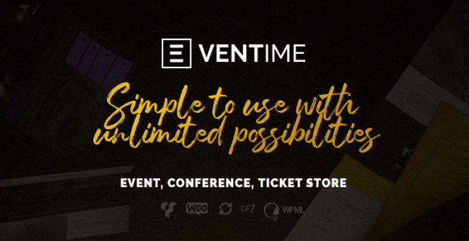 Eventime - Conference, Event, Fest, Ticket Store Theme
