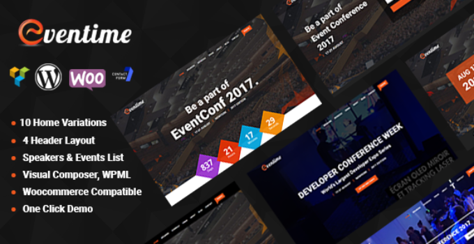 Eventime – Conference | Event WordPress Theme