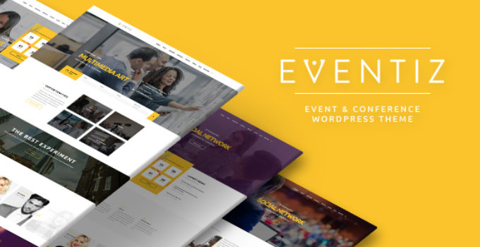 Eventiz - Conference Event Responsive WordPress Theme