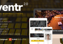 Eventr - One Page Event WordPress Theme