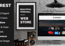 Everest - Minimal Ecommerce Wordpress Theme