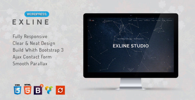 Exline | One Page Multipurpose WordPress Theme
