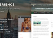 Experience – Multipurpose Booking WordPress Theme