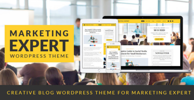 Expert - Blog Wordpress Theme for Marketer
