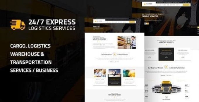 Express Logistics | Logistics/Cargo WordPress