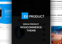 ExProduct - Single Product theme