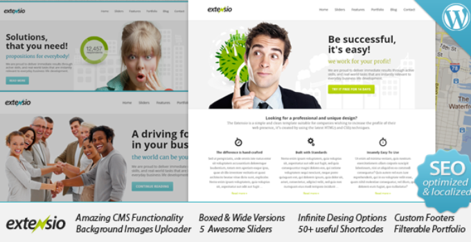 Extensio - Elegant and Minimal Business WordPress