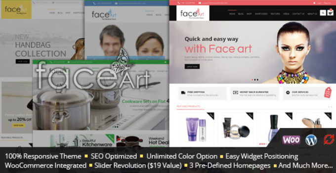 Face Art - WooCommerce Responsive Theme