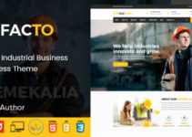 Facto - Industrial Business WordPress Theme