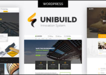 Factory, Industry, Construction Building WordPress Theme - Unibuild