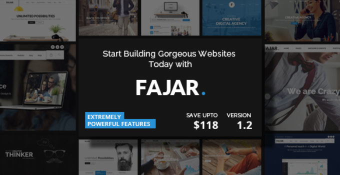 Fajar - Creative Multiuse WordPress Theme