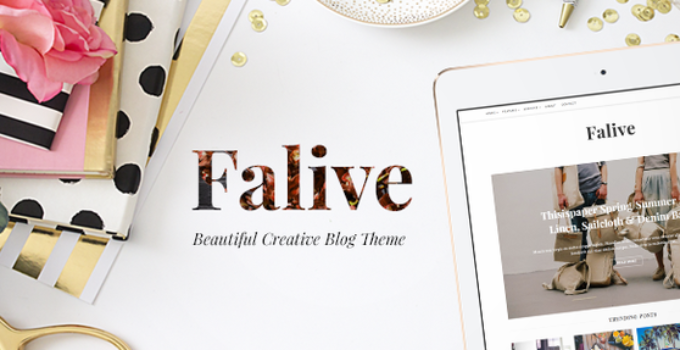 Falive - Beautiful Creative & Fashion Blog Theme