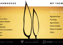 Farmhouse - Agrotourism, Farming and Agriculture theme