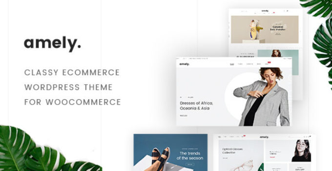 Fashion Amely - Fashion Shop WordPress Theme for WooCommerce