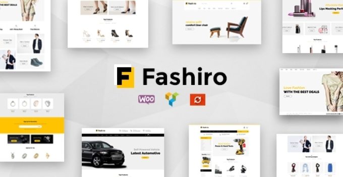Fashiro - Multipurpose WooCommerce Theme