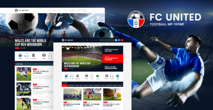 FC United | Football, Soccer WordPress Sports Theme