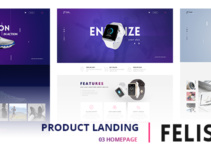 Felis - WordPress Product Landing Page