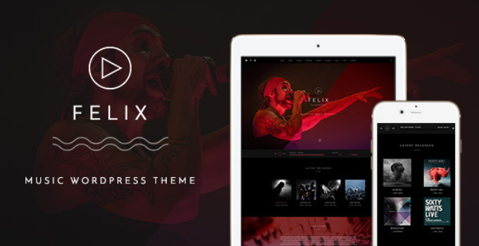 Felix - Responsive Music, Event WordPress Theme