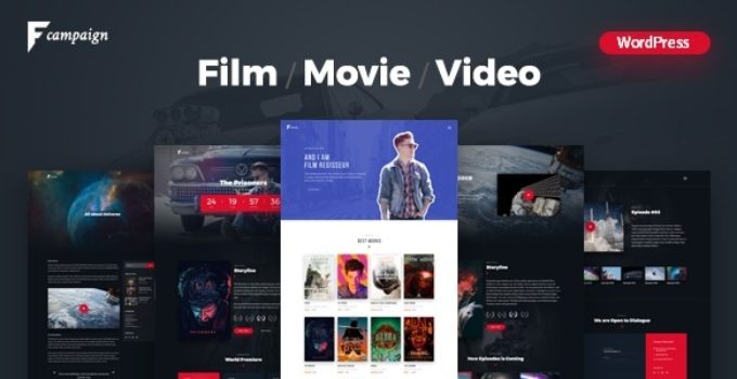 FilmCampaign - Complete Film Campaign WordPress Theme