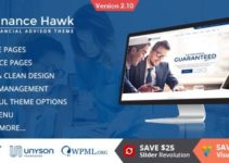Finance Hawk - Finance and Consulting Business WordPress Theme