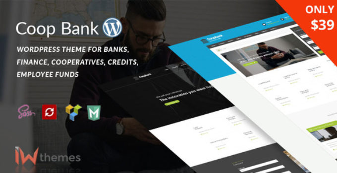 Financial , Banking & Credits WordPress Theme | CoopBank