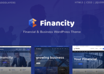 Financity - Business / Financial / Finance WordPress Theme