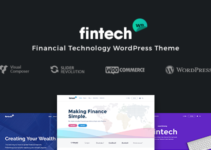 Fintech WP - Financial Technology and Services WordPress Theme