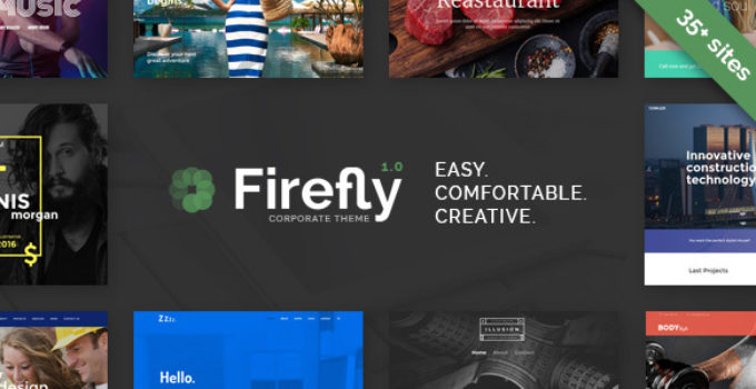 Firefly - Responsive Multi-Purpose WordPress Theme
