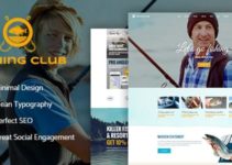 Fishing and Hunting Club WordPress Theme
