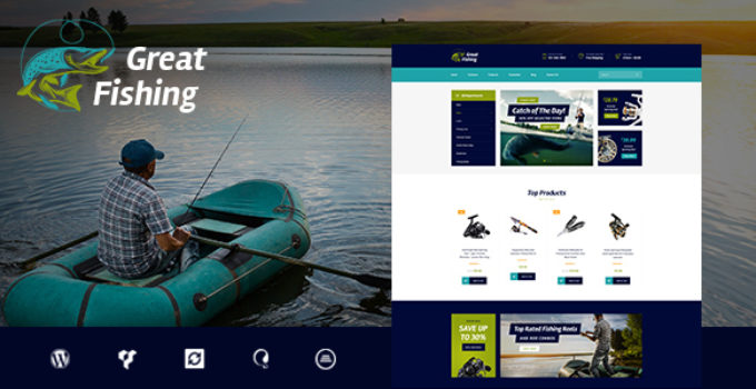 Fishing and Hunting WordPress Theme