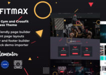 Fitmax - Gym and Fitness WordPress Theme