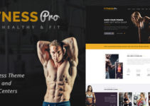 Fitness Pro - Gym Fitness WordPress Theme