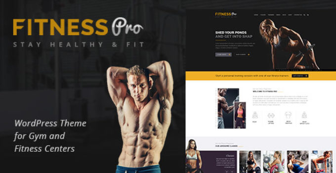 Fitness Pro - Gym Fitness WordPress Theme