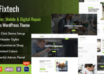 Fixtech - Computer & Mobile Repair Services WordPress Theme