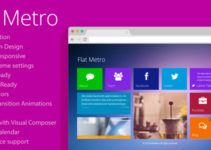 Flat Metro - Responsive WordPress Theme