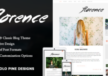 Florence - A Responsive WordPress Blog Theme
