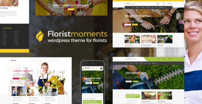 Florist - Florist & Landscaping WP Theme