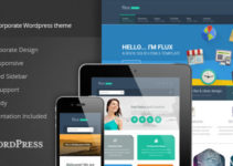 Flux - Flat Corporate Wordpress Theme 2