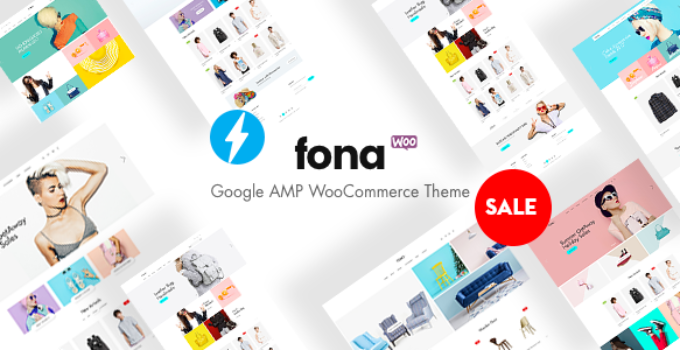 Fona - Responsive Google AMP WooCommerce Theme