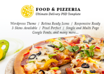 Food & Pizzeria - Ultimate Delivery WordPress Theme