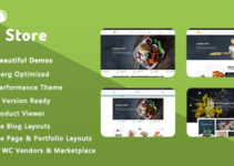 Food Store - Organic Food and Restaurant WooCommerce WordPress Theme