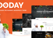 Fooday - Fresh & Luxury Restaurant, Coffee WordPress Theme