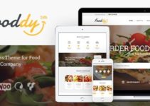 Fooddy 24/7 - Food Ordering & Delivery WordPress Theme