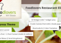 Foodlovers Restaurant Elite WP