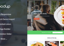 FoodUp — Food & Restaurant WordPress Theme