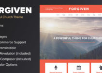 Forgiven - A WordPress Theme for Churches