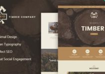 Fortunio - Timber / Forestry / Wood Manufacture WordPress Theme