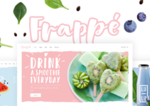 Frappé - Smoothie, Juice Bar and Organic Food Theme