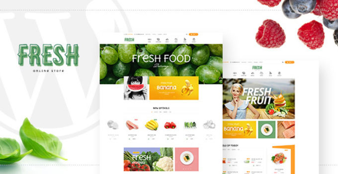 Fresh - Food and Restaurant WooCommerce WordPress Theme