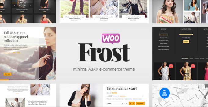Frost - Minimal AJAX WooCommerce Theme